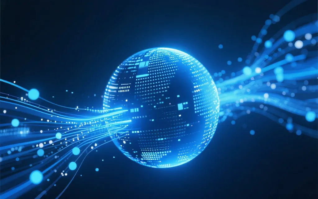 数据分析与预测模型的抽象图